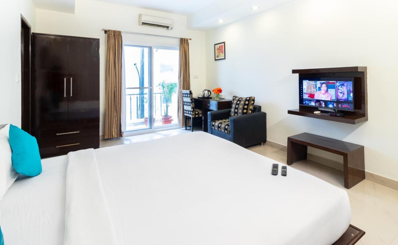 Sanctum Suites Domlur بنغالور المظهر الخارجي الصورة