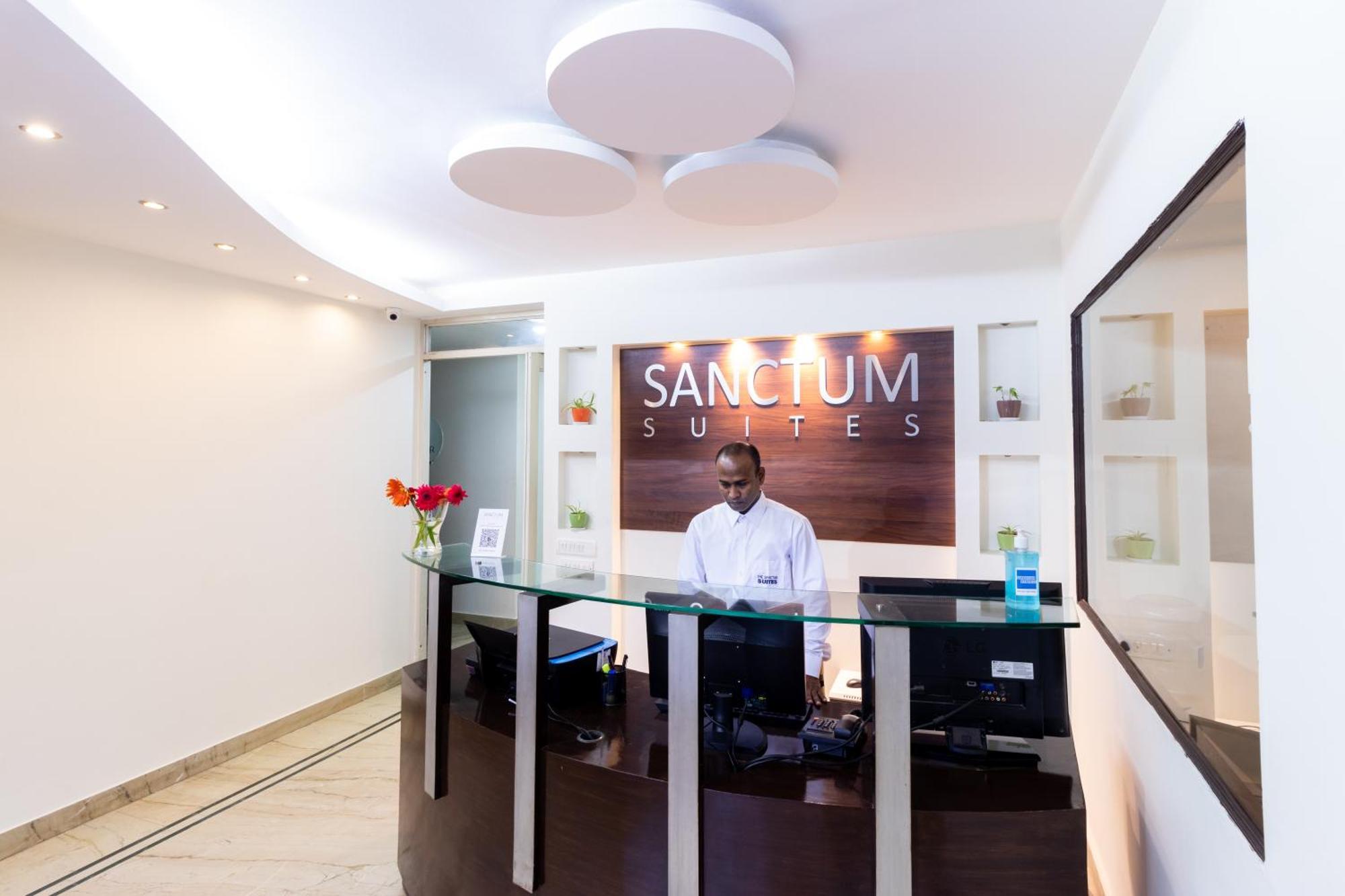 Sanctum Suites Domlur بنغالور المظهر الخارجي الصورة